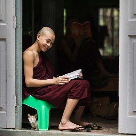 Монастырь. Мьянма