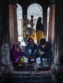 В индуистском храме. Кангра. Индия