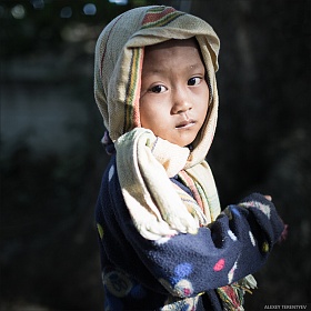 Девочка. Мандалай. Мьянма. 2016
