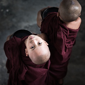 Монахи. Мьянма