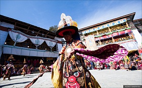 Буддийский фестиваль в Таванге