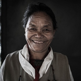 Тибетская женщина. Дхарамсала. Индия