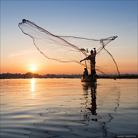 Ловец солнца. Мьянма