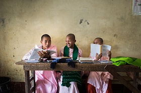 Монастырская школа. Мьянма